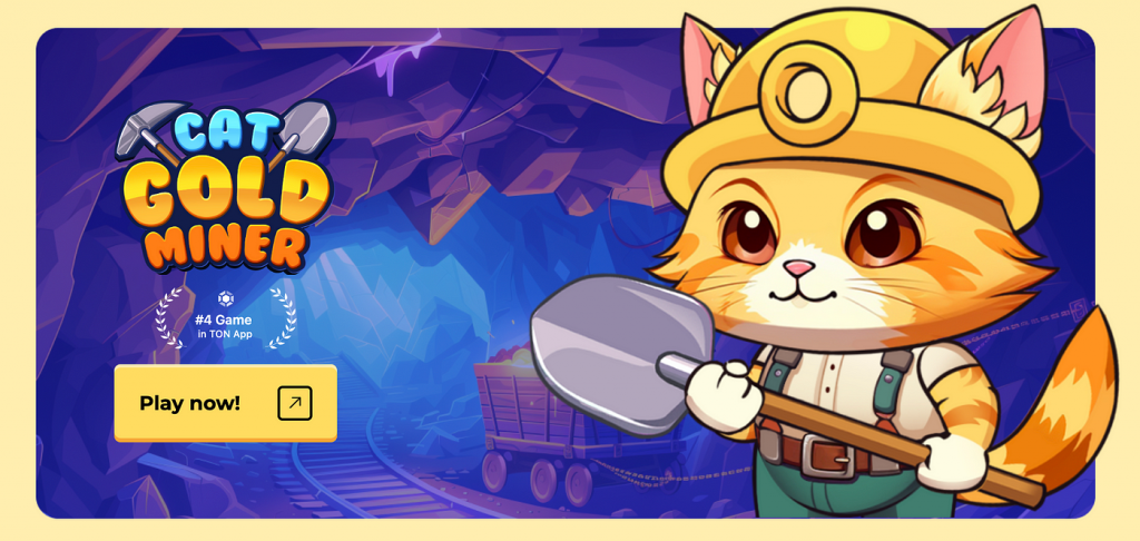 Cat Gold Miner