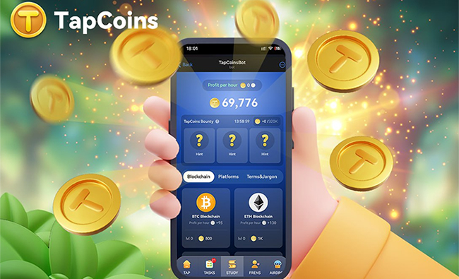 Игра TapCoins