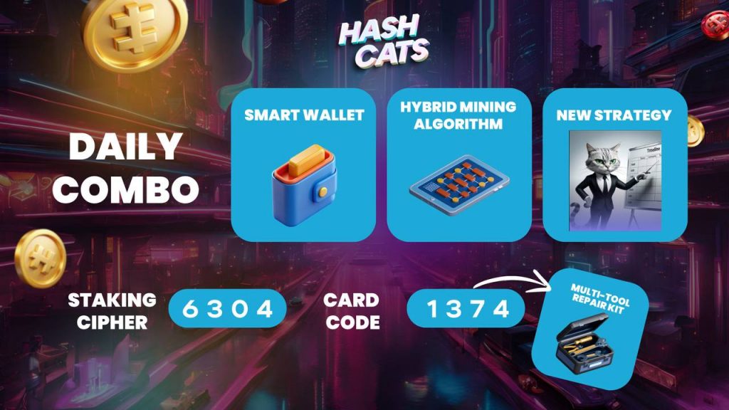 Комбо в Hash Cats от 9 сентября 2024 г.